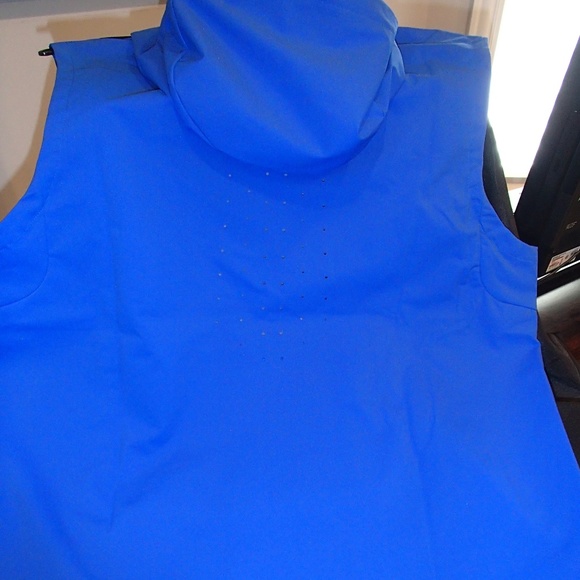 NIKE HOODIE VEST ALPHA FLY RUSH ROYAL BLUE - Picture 6 of 7